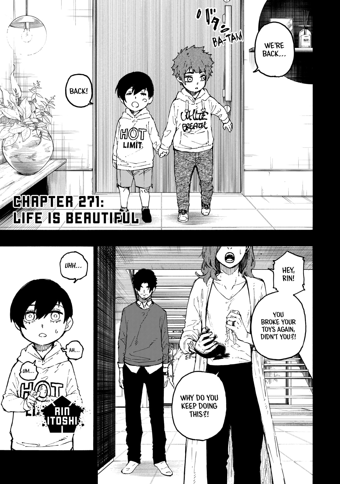 Blue Lock Chapter 271 page 1 - 