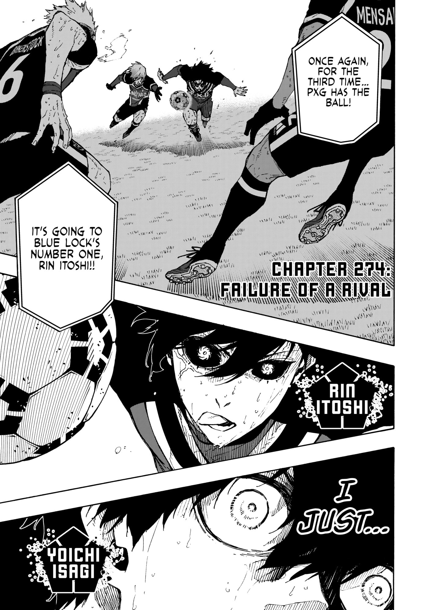 Blue Lock Chapter 274 page 1 - 