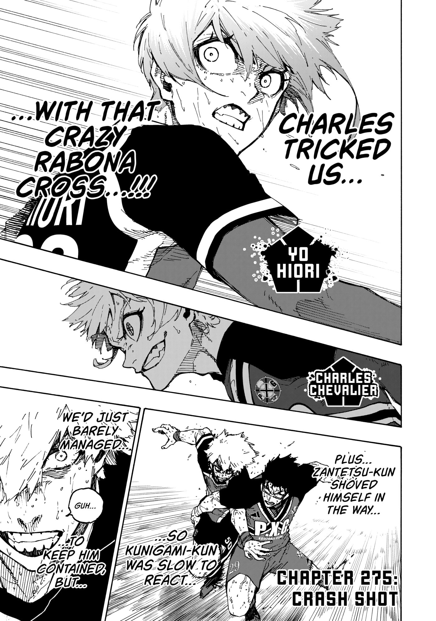 Blue Lock Chapter 275 page 1 - 