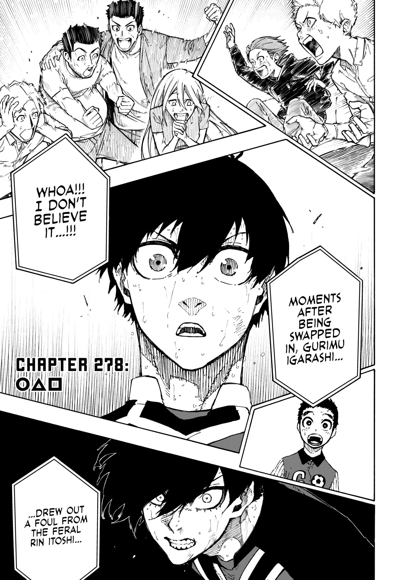 Blue Lock Chapter 278 page 1 - 