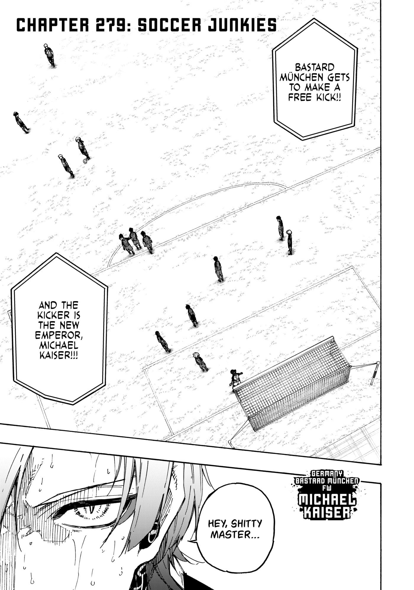 Blue Lock Chapter 279 page 1 - 