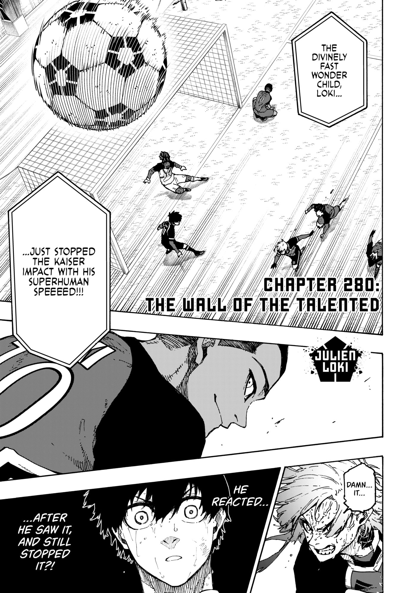Blue Lock Chapter 280 page 1 - 