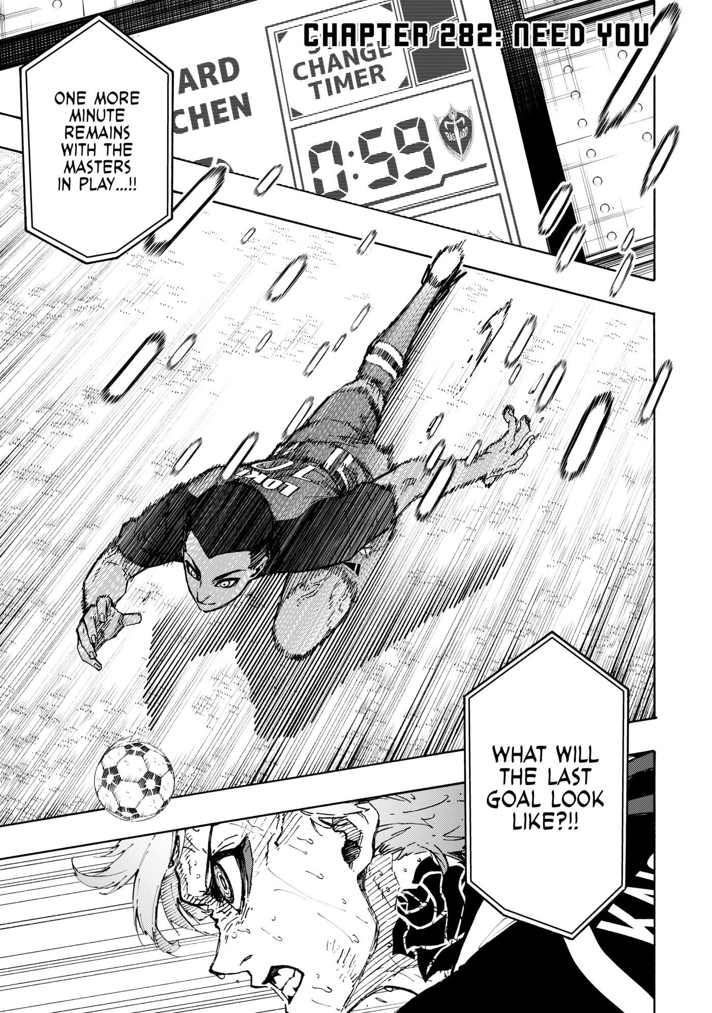 Blue Lock Chapter 282 page 1 - 