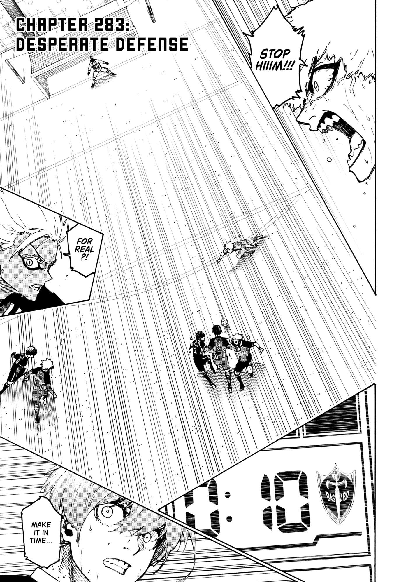 Blue Lock Chapter 283 page 1 - 