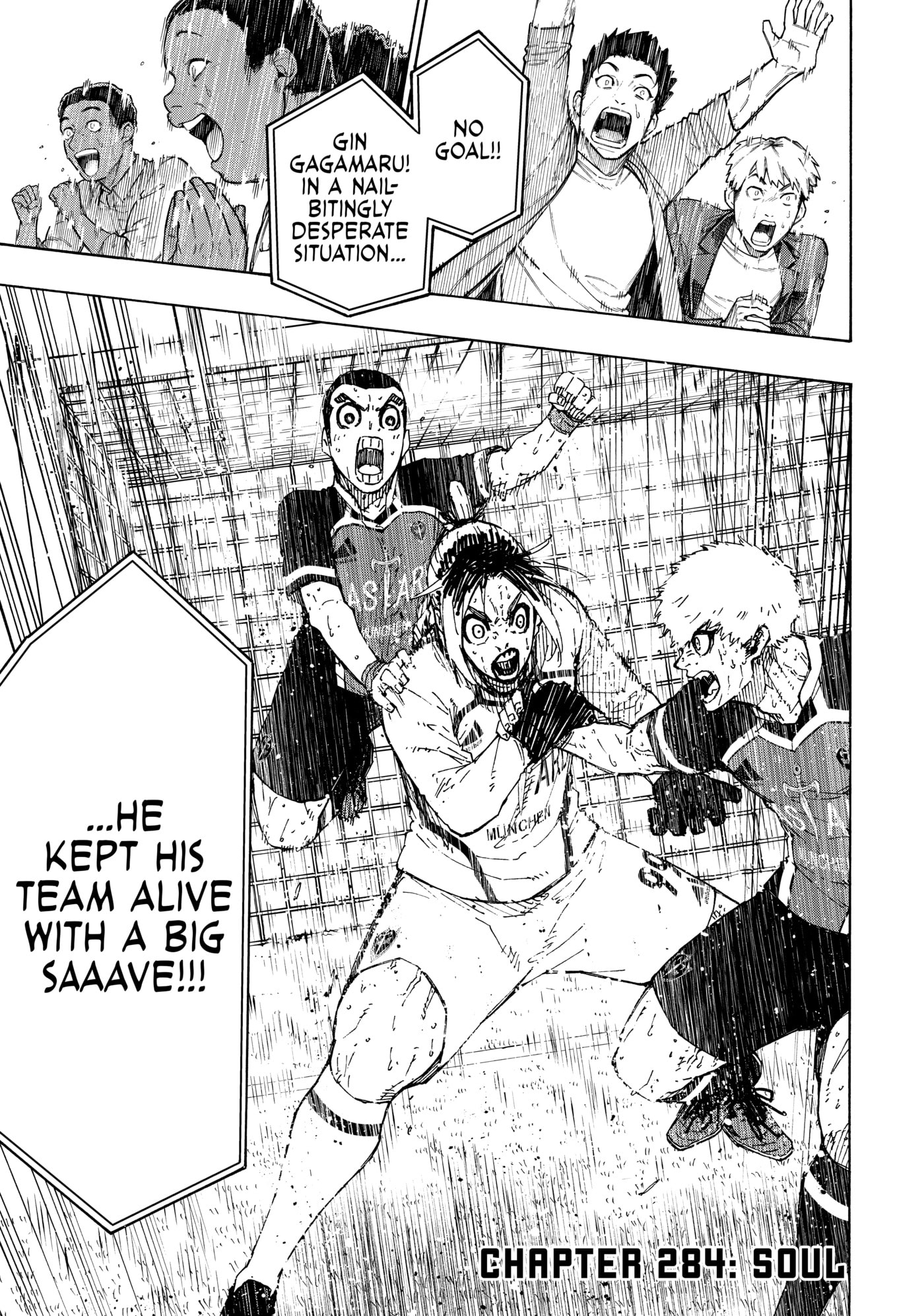 Blue Lock Chapter 284 page 1 - 