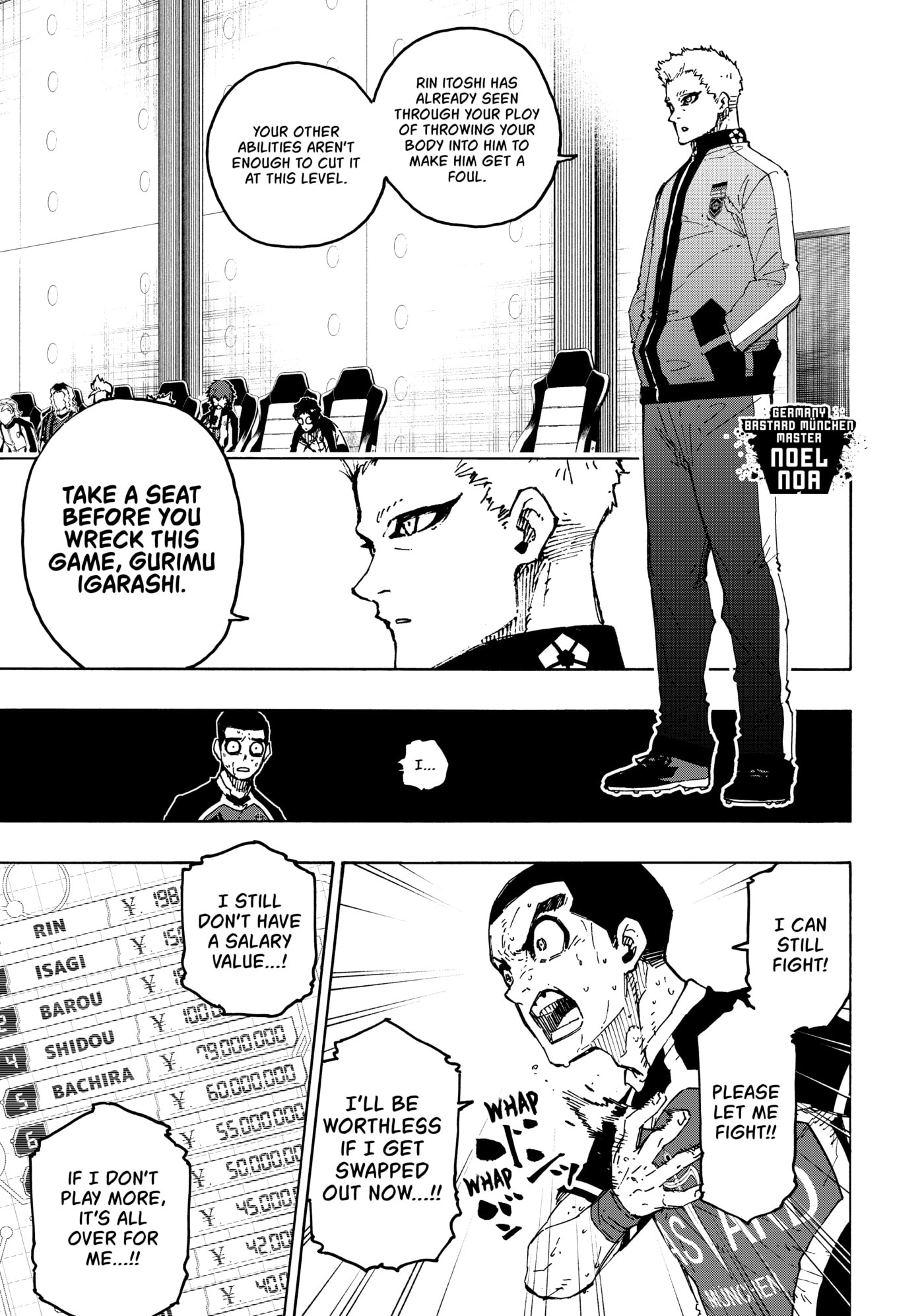 Blue Lock Chapter 287 page 15 - 