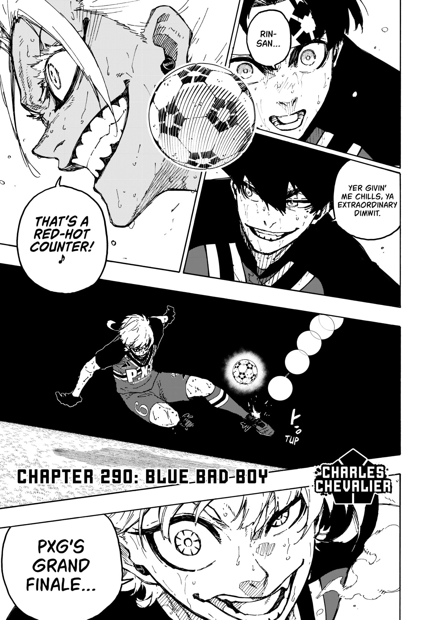 Blue Lock Chapter 290 page 1 - 