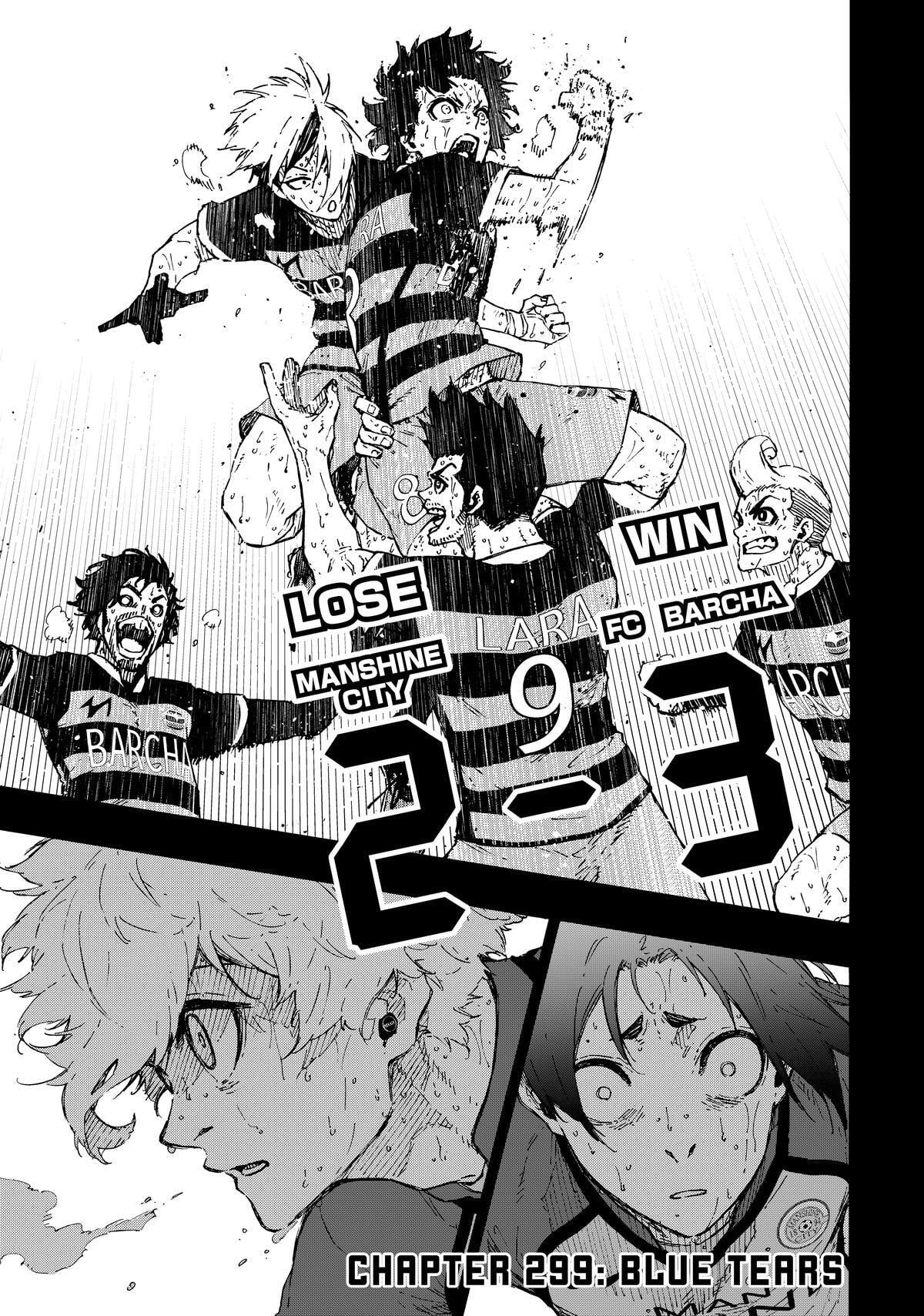 Blue Lock Chapter 299 page 1 - 