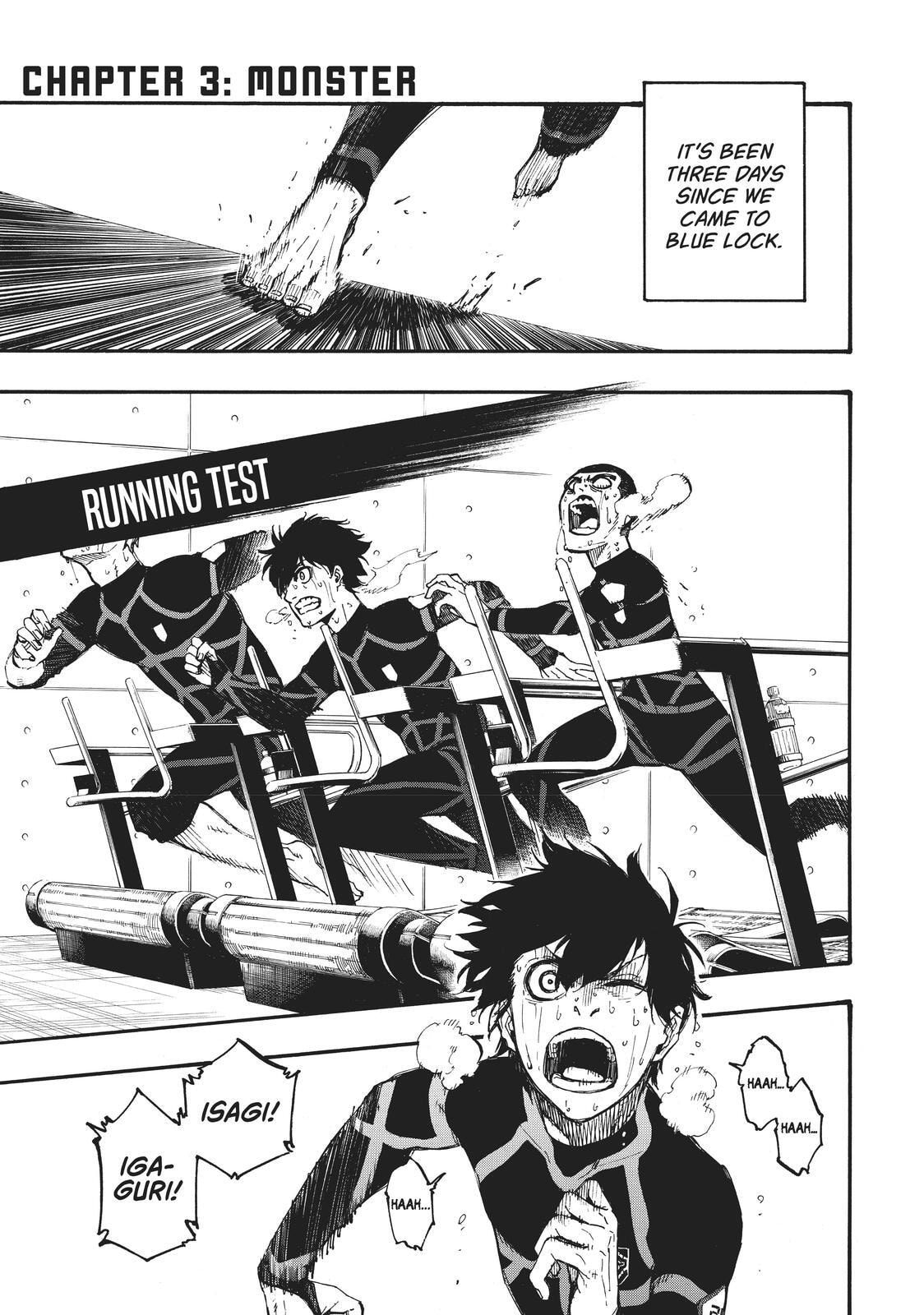 Blue Lock Chapter 3 page 1 - 