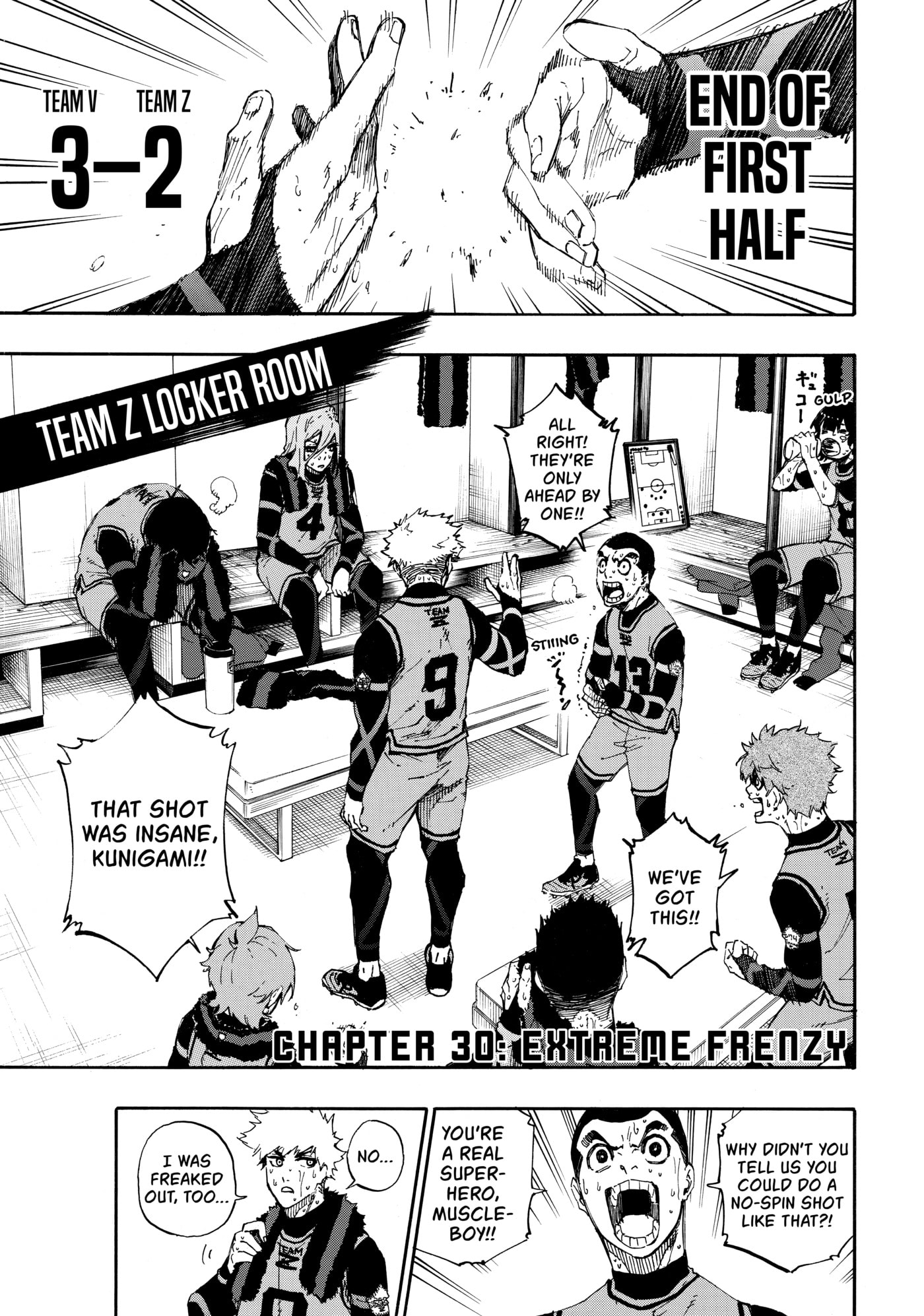 Blue Lock Chapter 30 page 1 - 