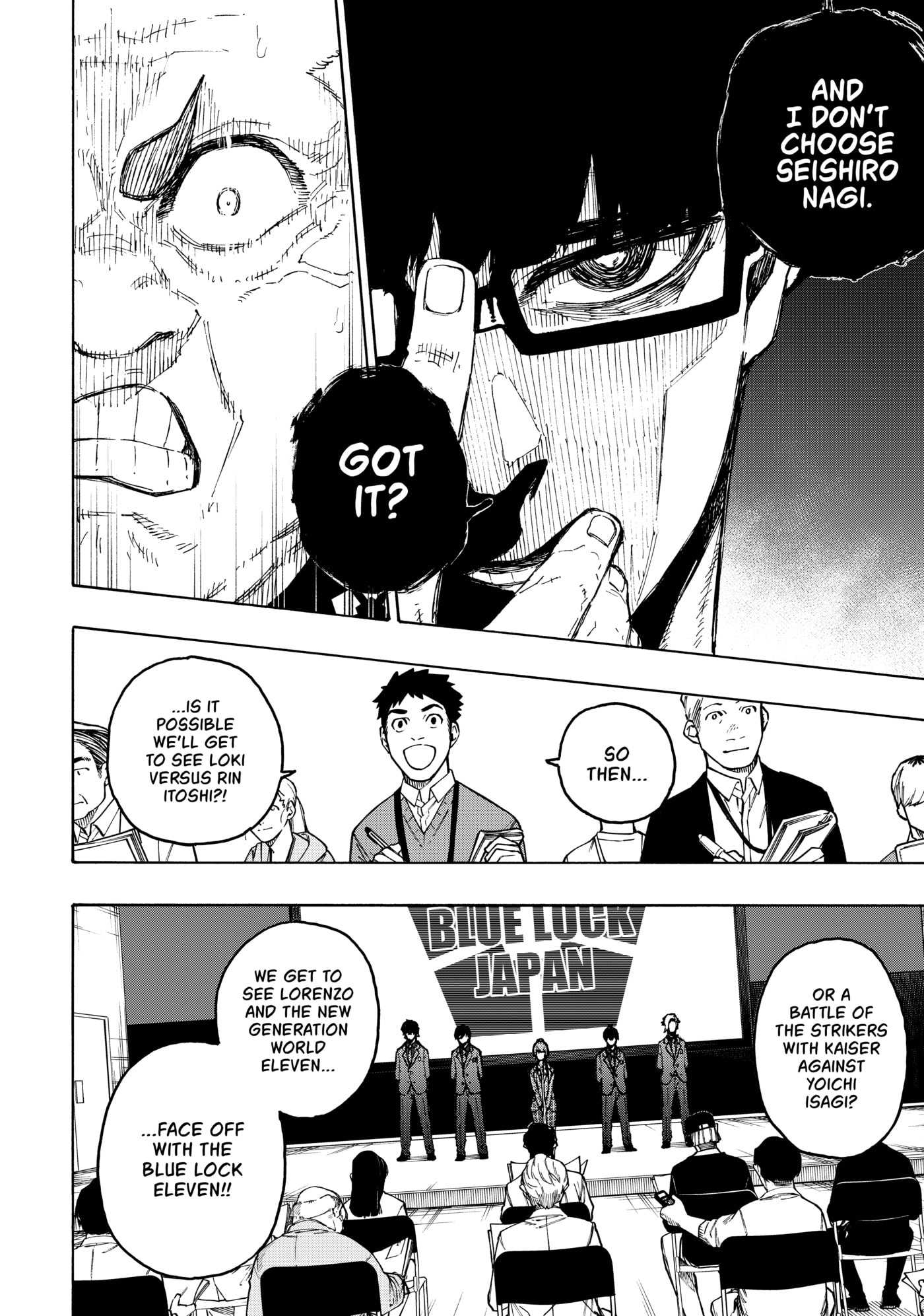 Blue Lock Chapter 303 page 11 - 