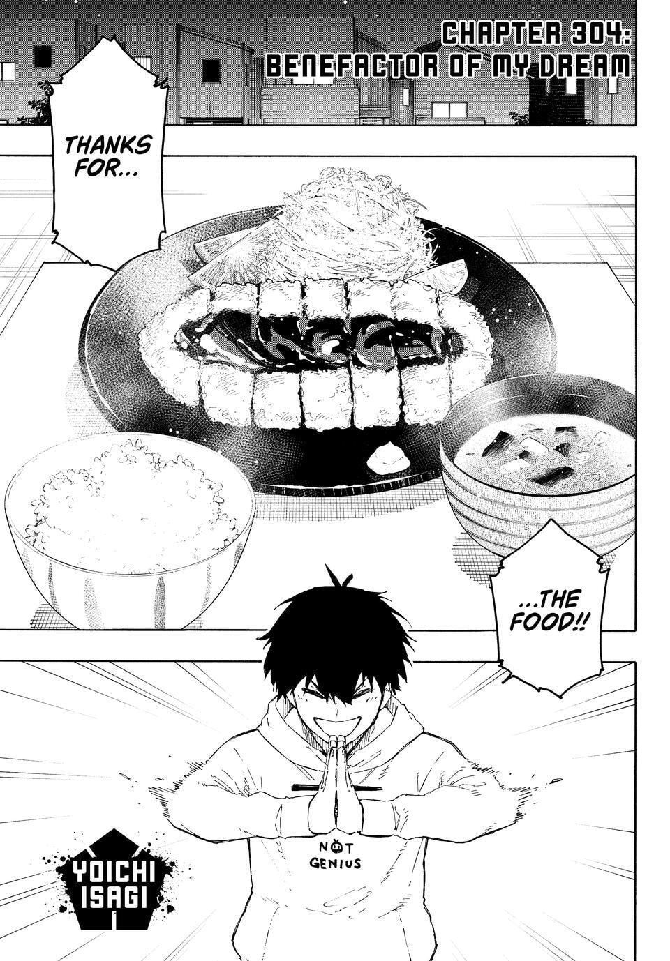 Blue Lock Chapter 304 page 1 - 