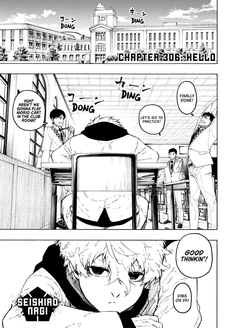Blue Lock Chapter 306 page 1 - 
