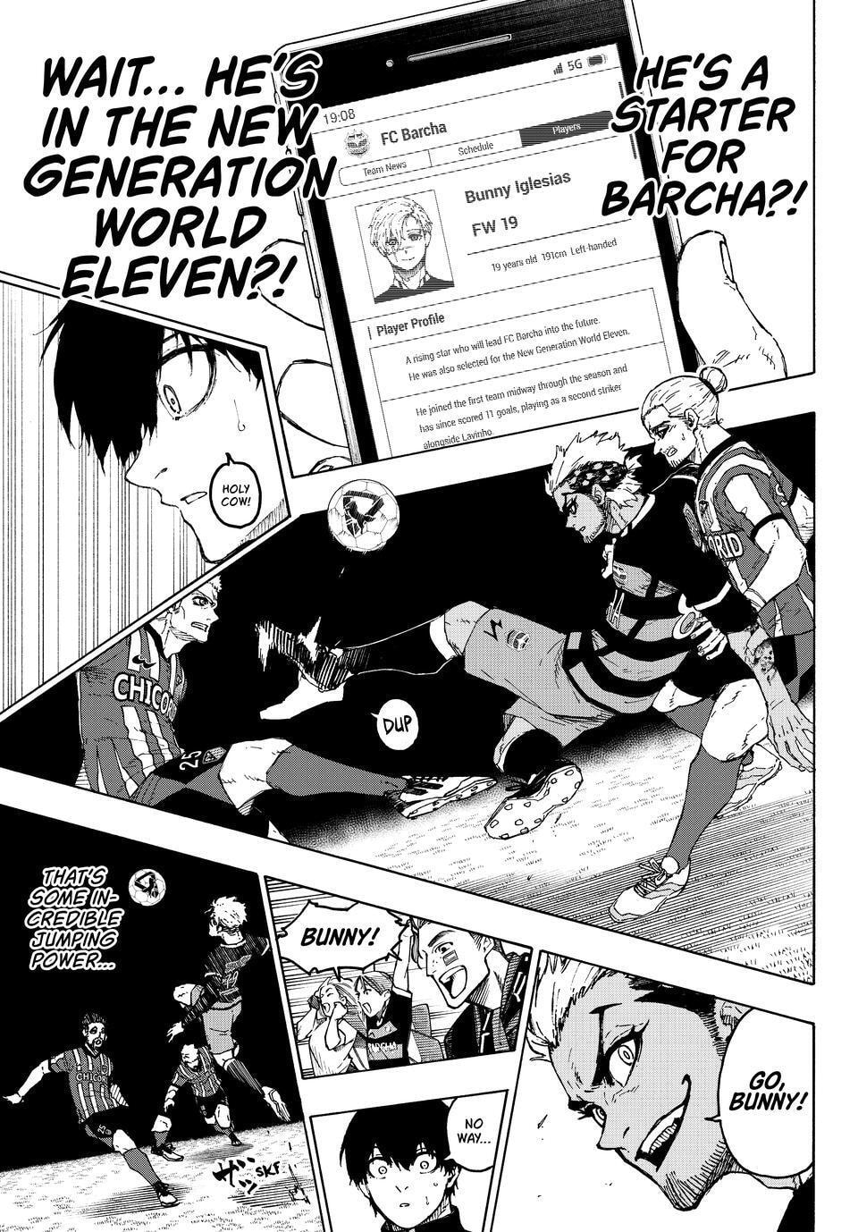Blue Lock Chapter 307 page 18 - 