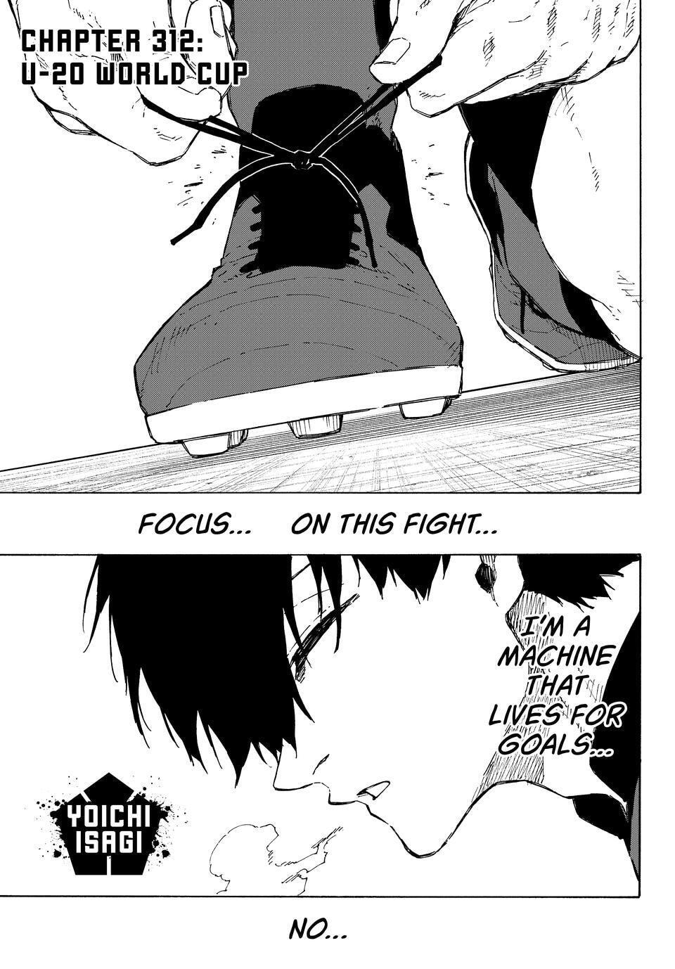Blue Lock Chapter 312 page 1 - 