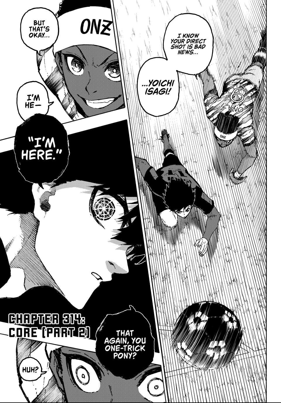 Blue Lock Chapter 314.2 page 1 - 