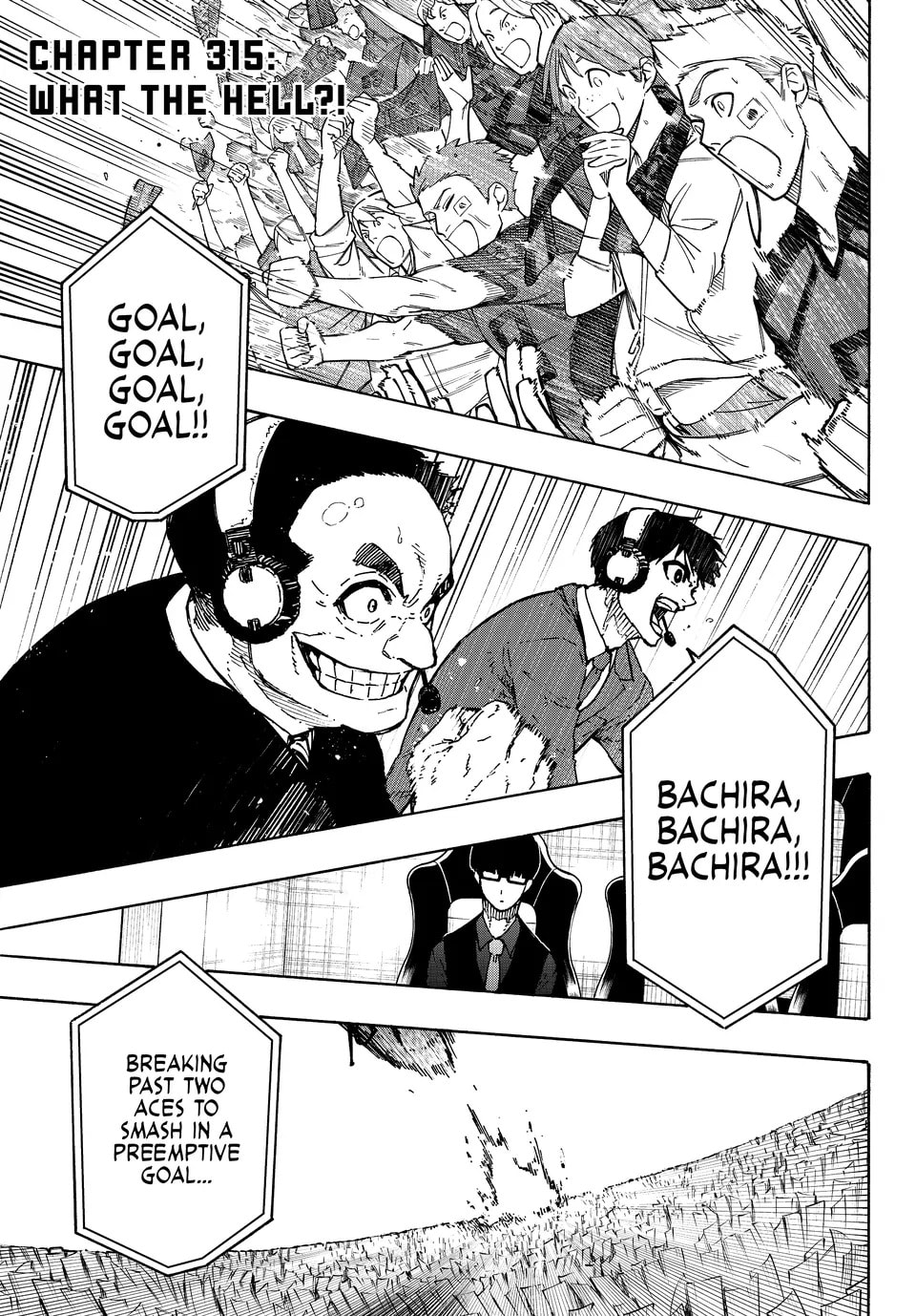 Blue Lock Chapter 315 page 1 - 