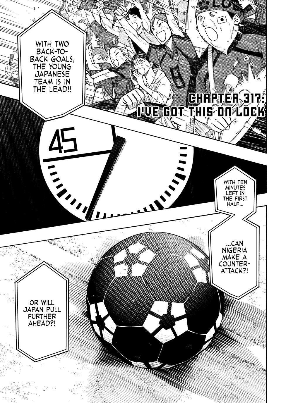 Blue Lock Chapter 317 page 1 - 