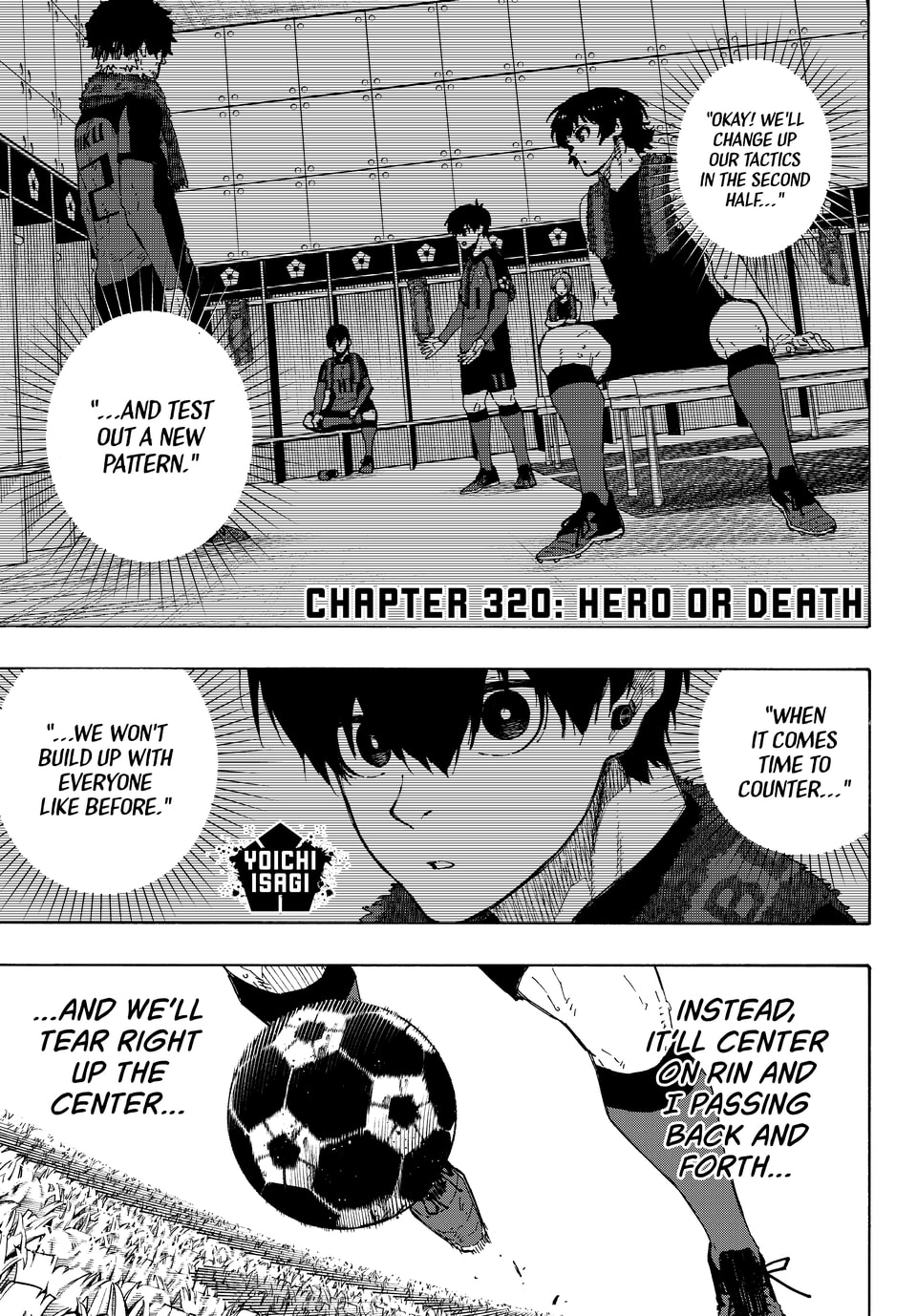 Blue Lock Chapter 320 page 1 - 