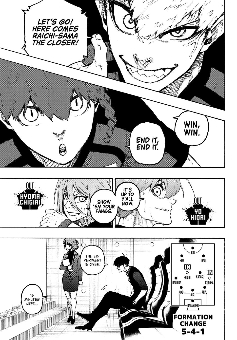 Blue Lock Chapter 322 page 3 - 