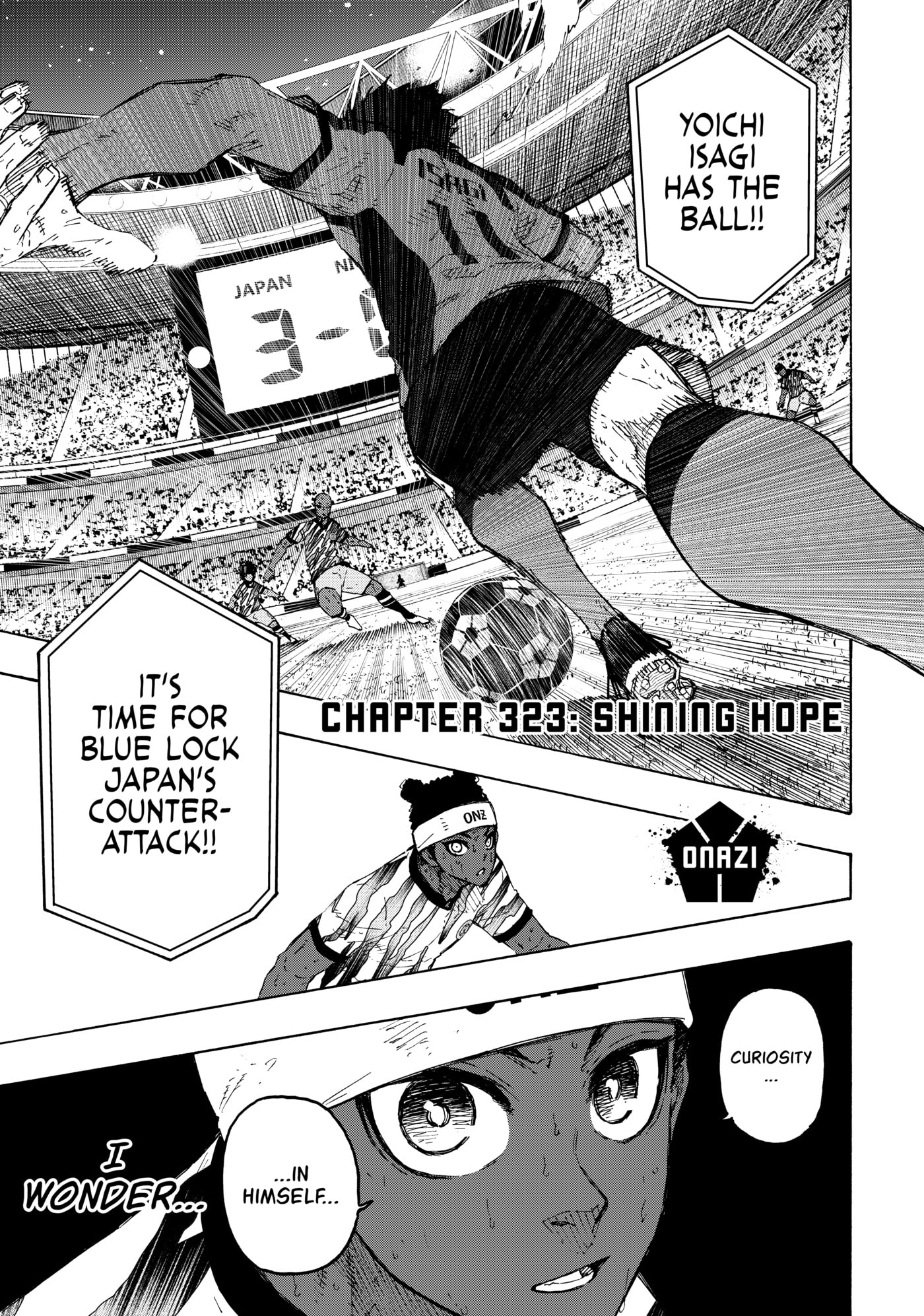 Blue Lock Chapter 323 page 1 - 