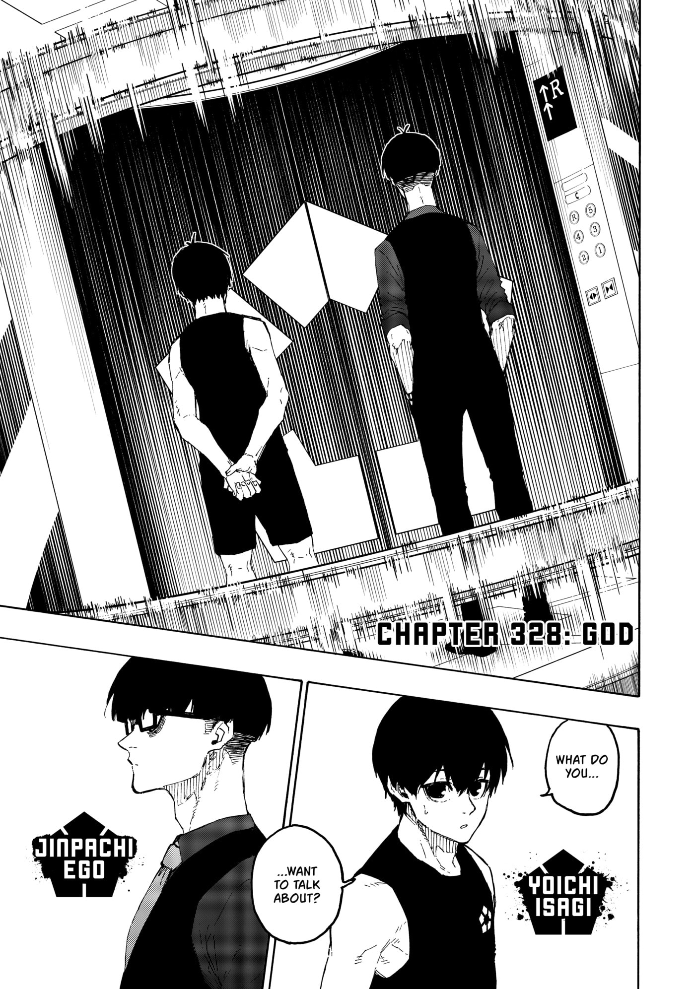 Blue Lock Chapter 328 page 1 - 