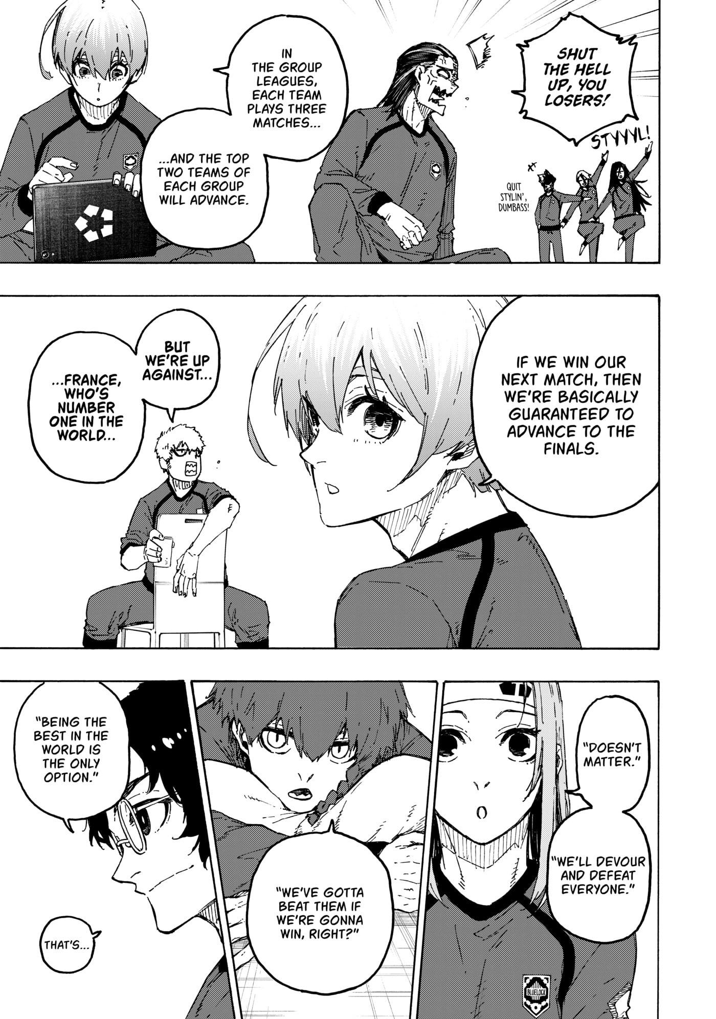 Blue Lock Chapter 329 page 7 - 