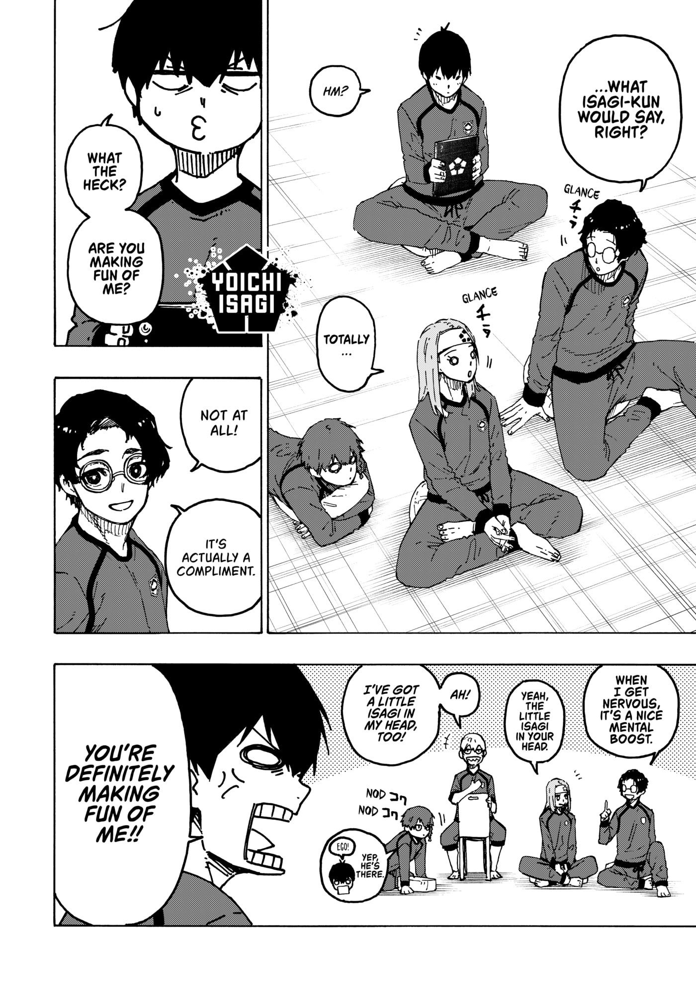 Blue Lock Chapter 329 page 8 - 
