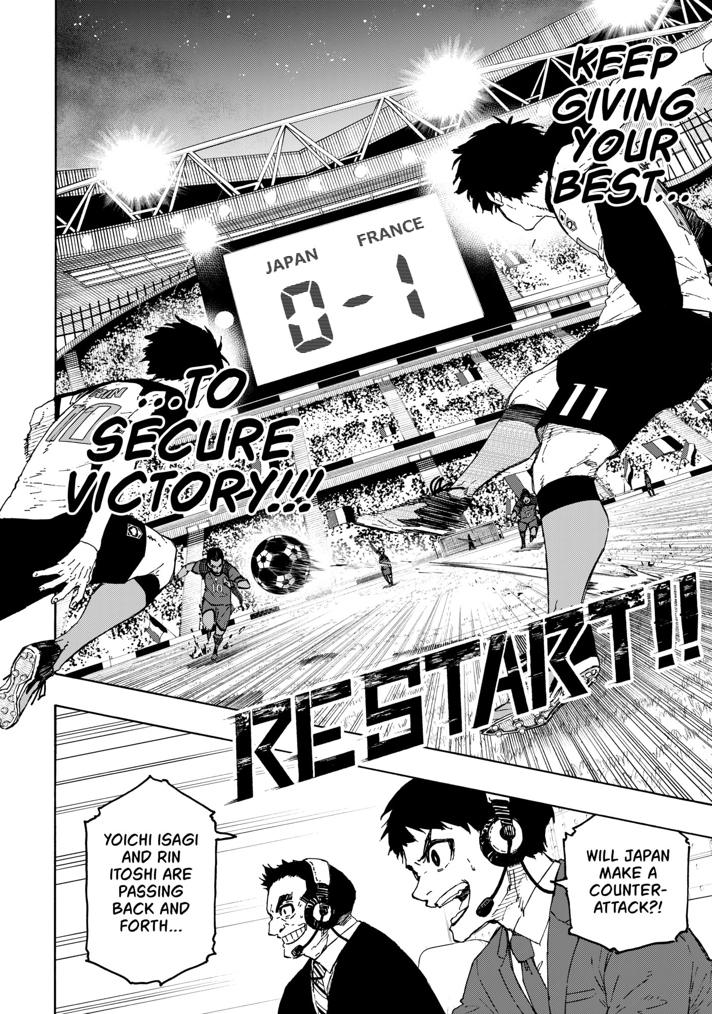 Blue Lock Chapter 331 page 10 - 