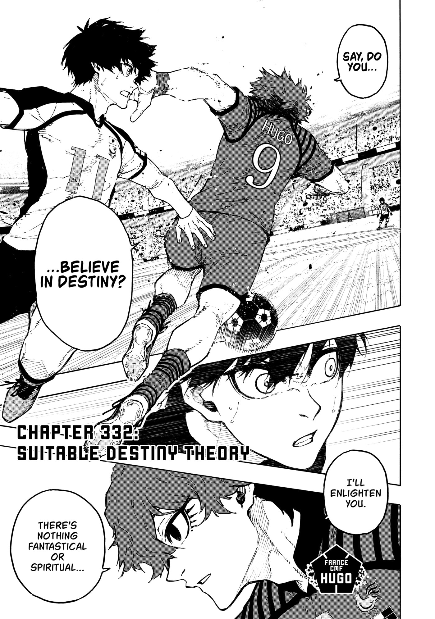 Blue Lock Chapter 332 page 1 - 