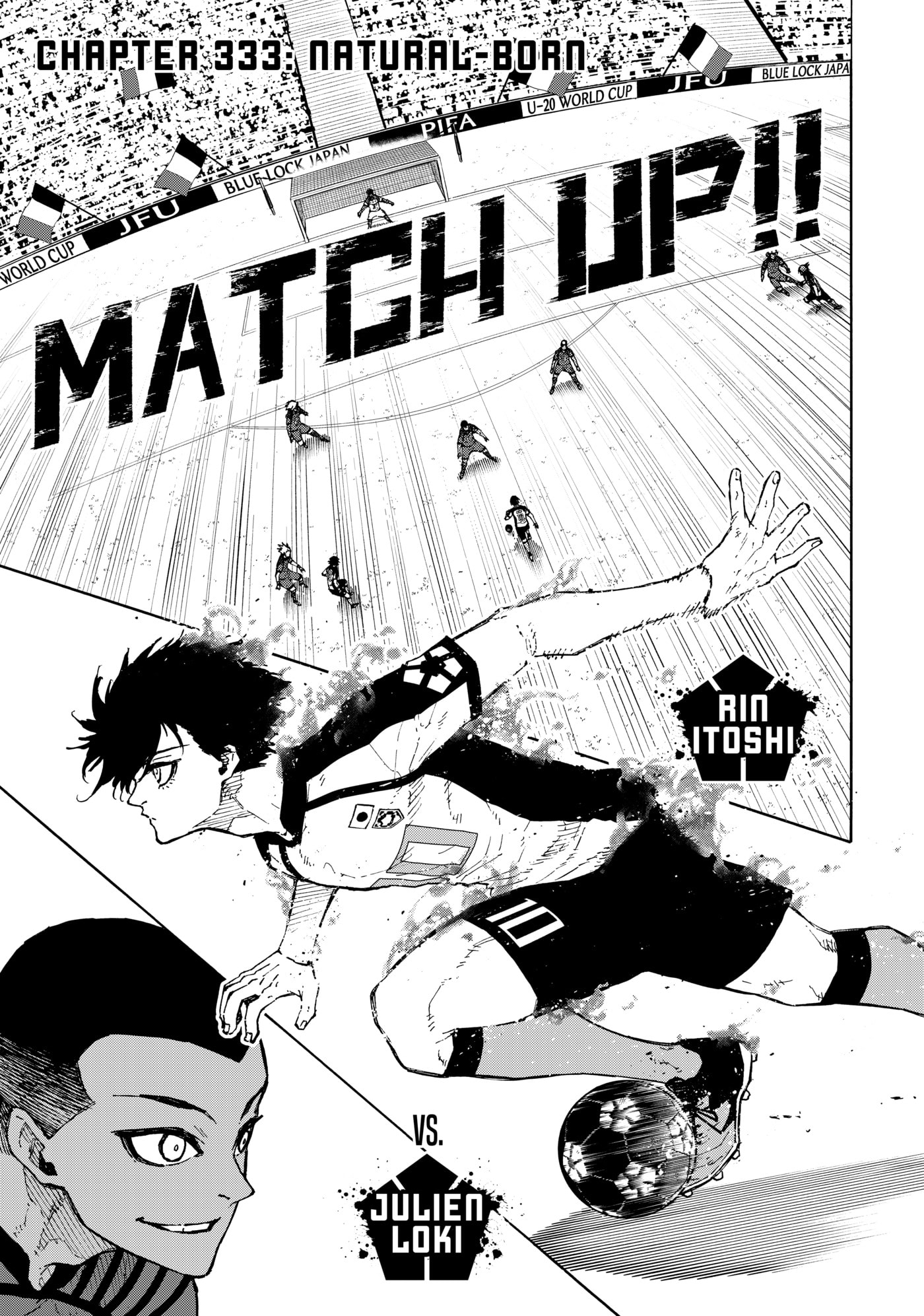 Blue Lock Chapter 333 page 1 - 