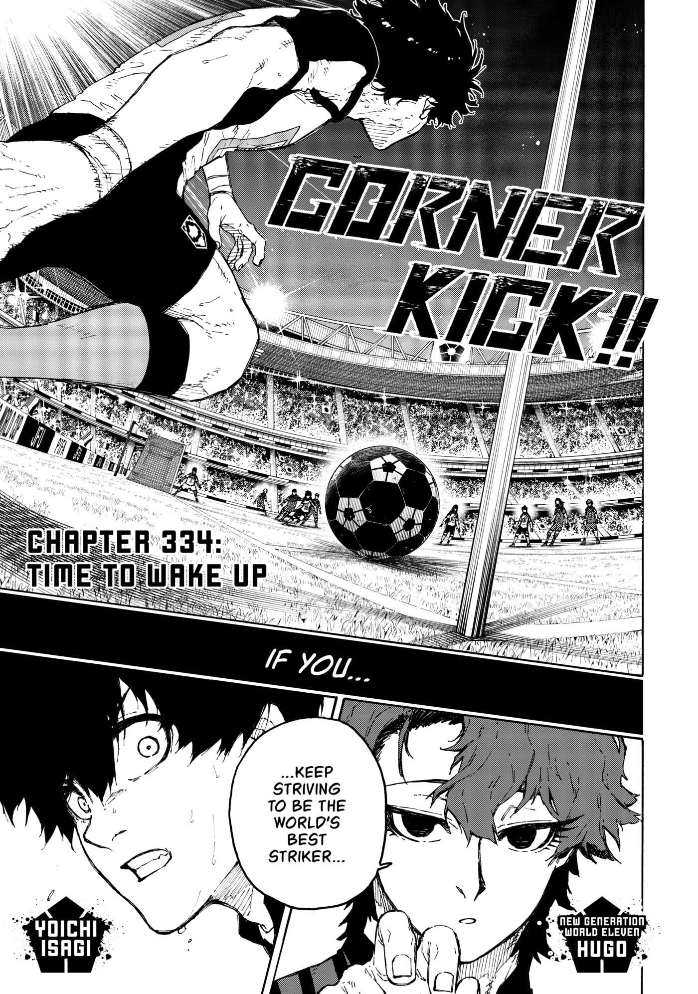 Blue Lock Chapter 334 page 1 - 