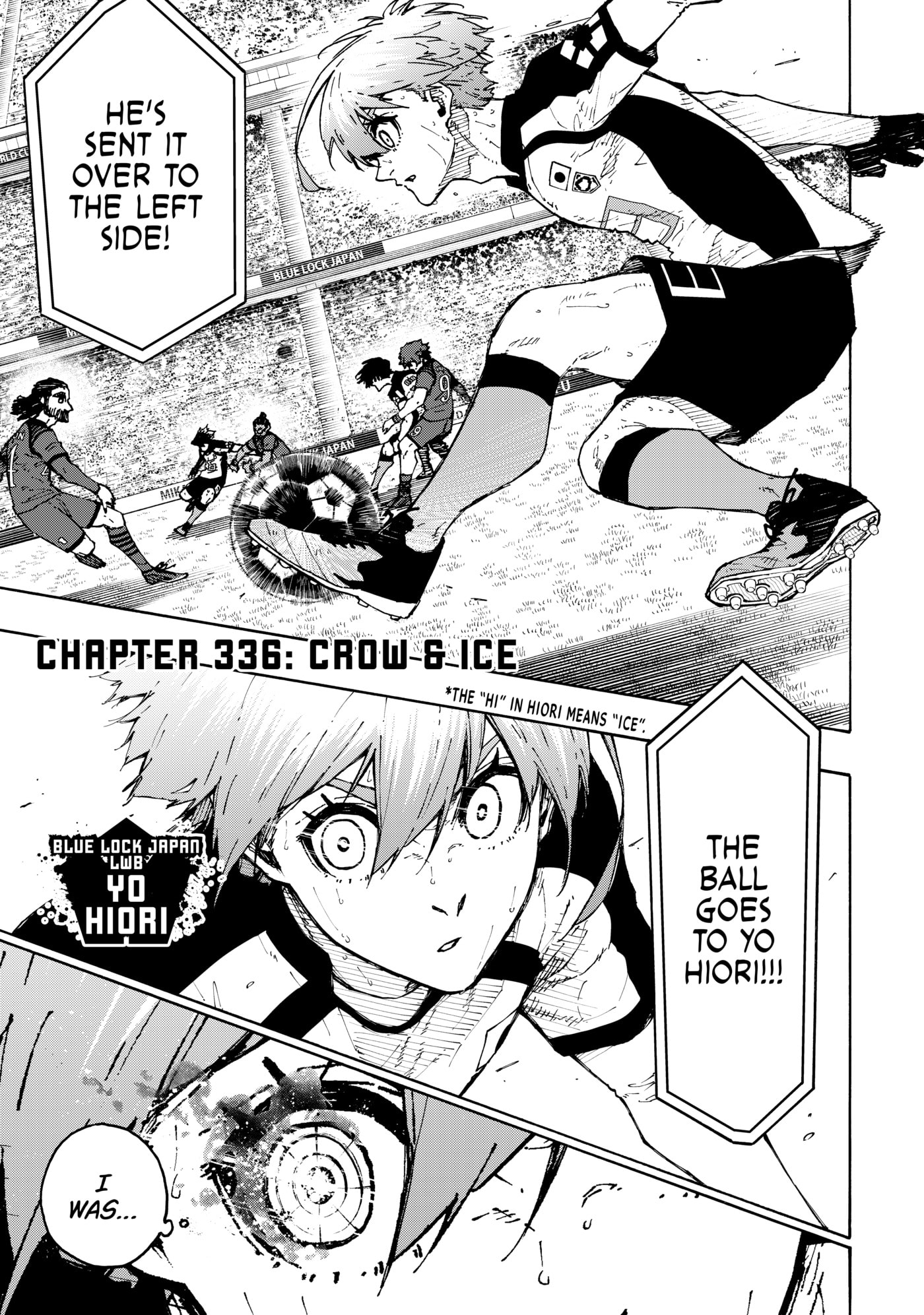 Blue Lock Chapter 336 page 1 - 