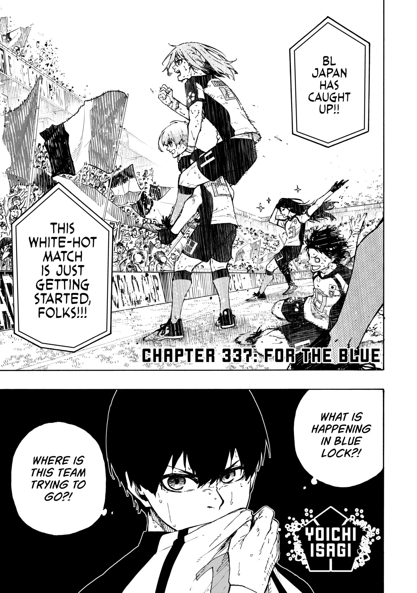 Blue Lock Chapter 337 page 1 - 