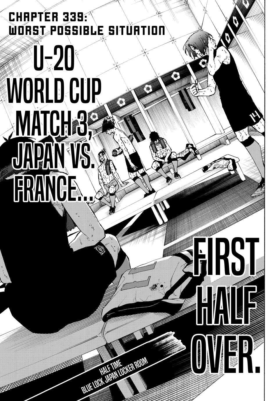 Blue Lock Chapter 339 page 1 - 
