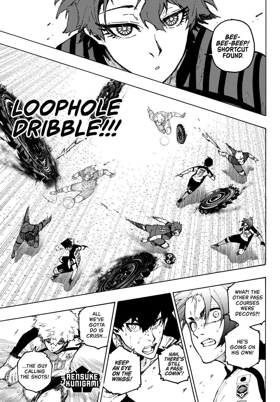 Blue Lock Chapter 343 page 13 - 