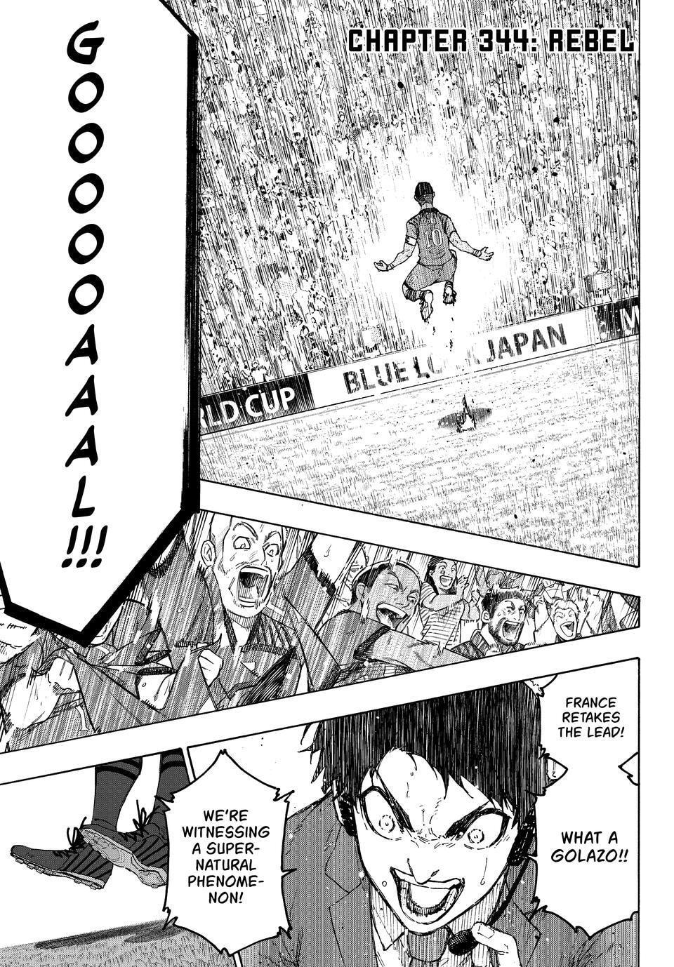 Blue Lock Chapter 344 page 1 - 