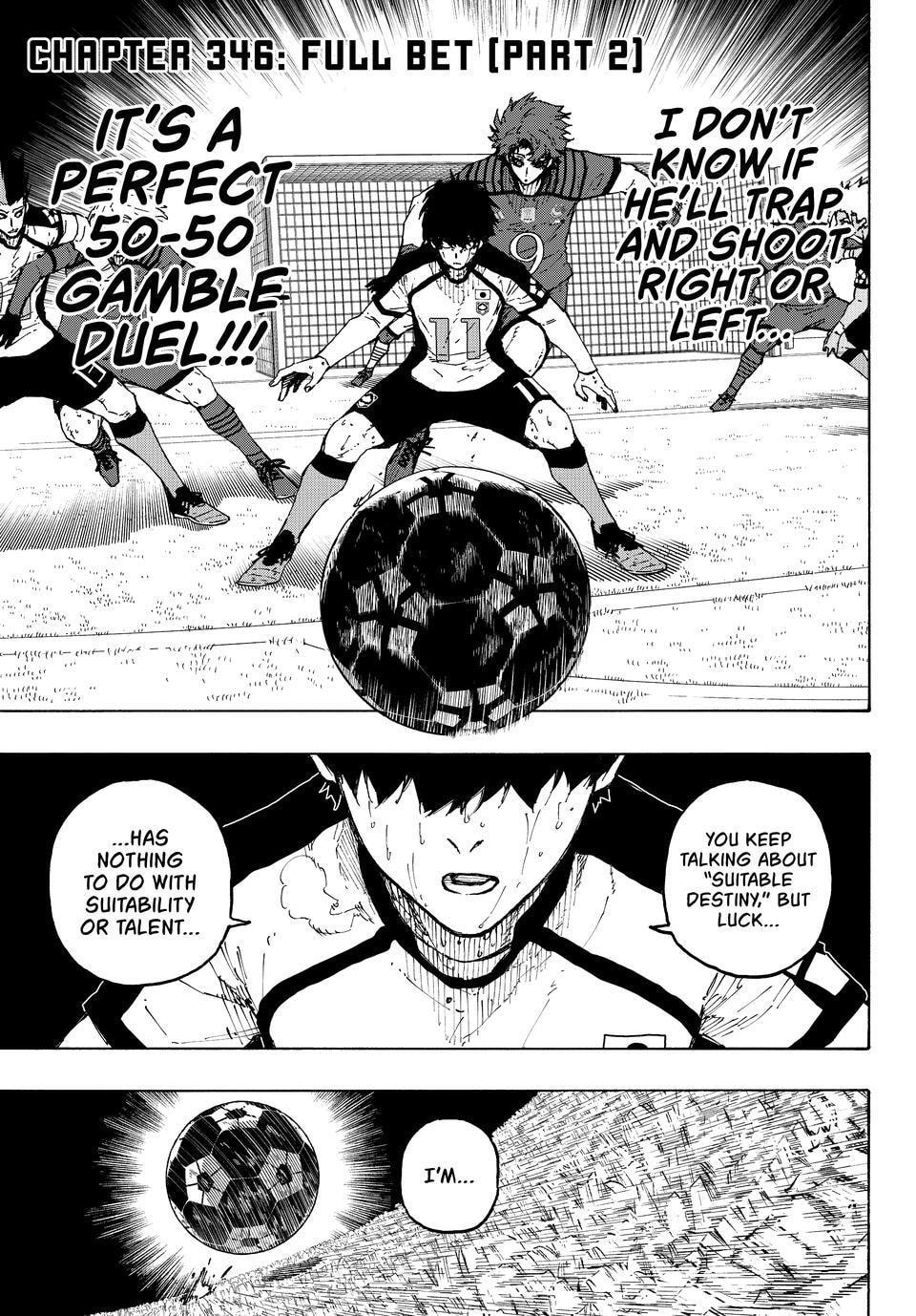 Blue Lock Chapter 346.2 page 1 - 