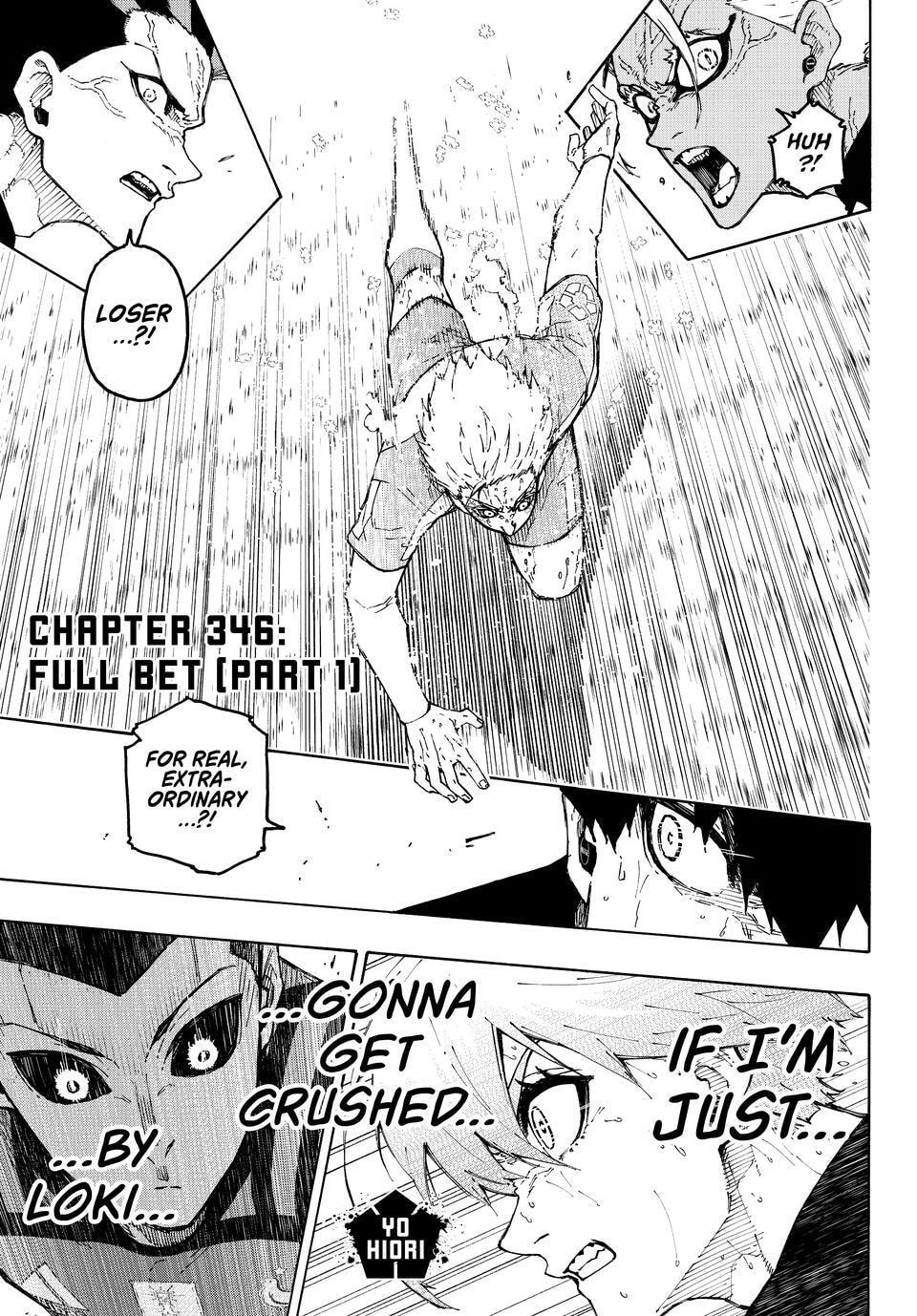 Blue Lock Chapter 346 page 1 - 