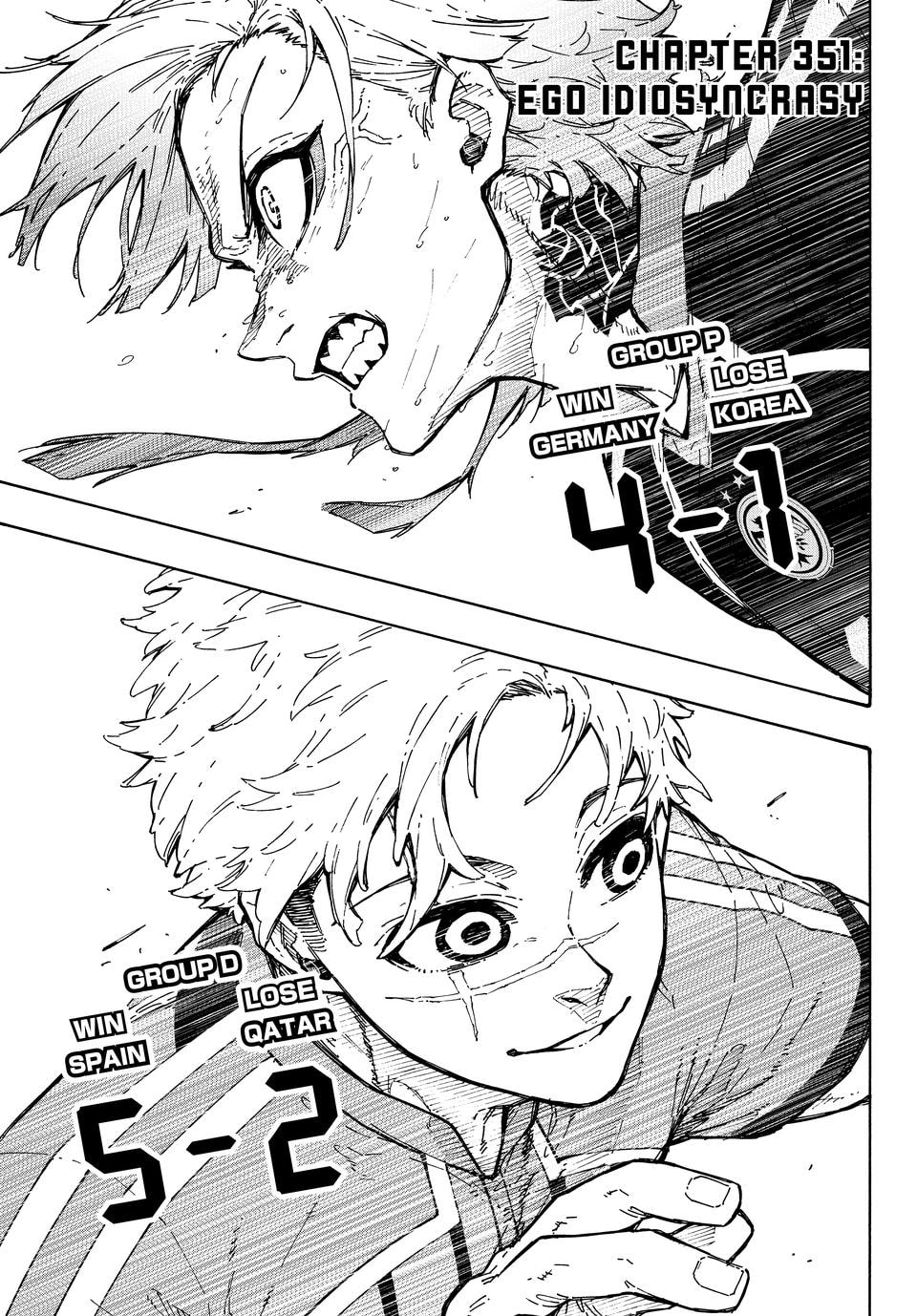 Blue Lock Chapter 351 page 1 - 