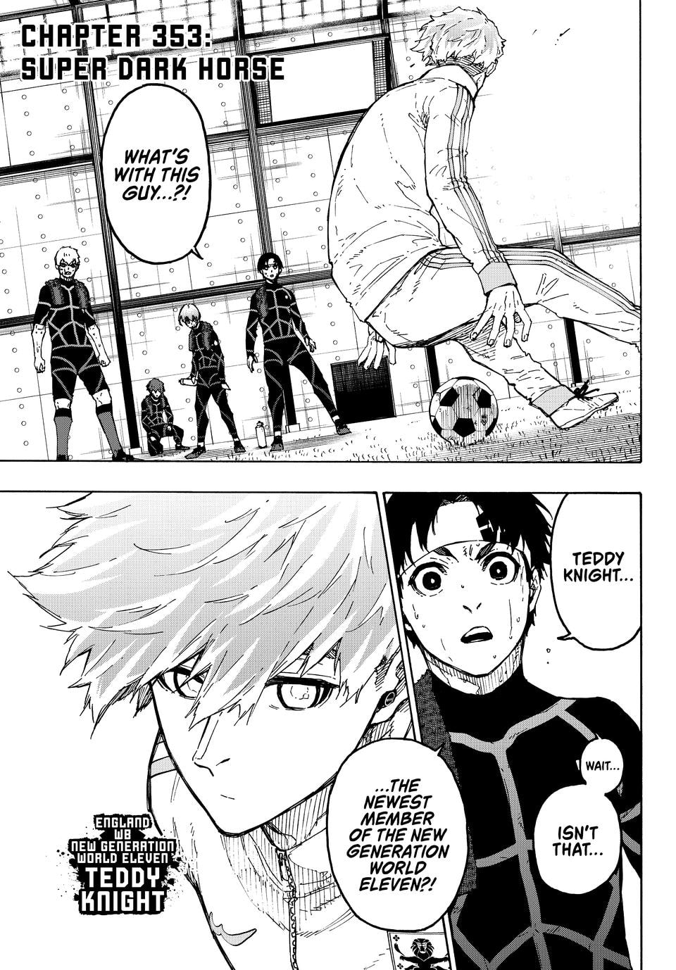 Blue Lock Chapter 353 page 1 - 