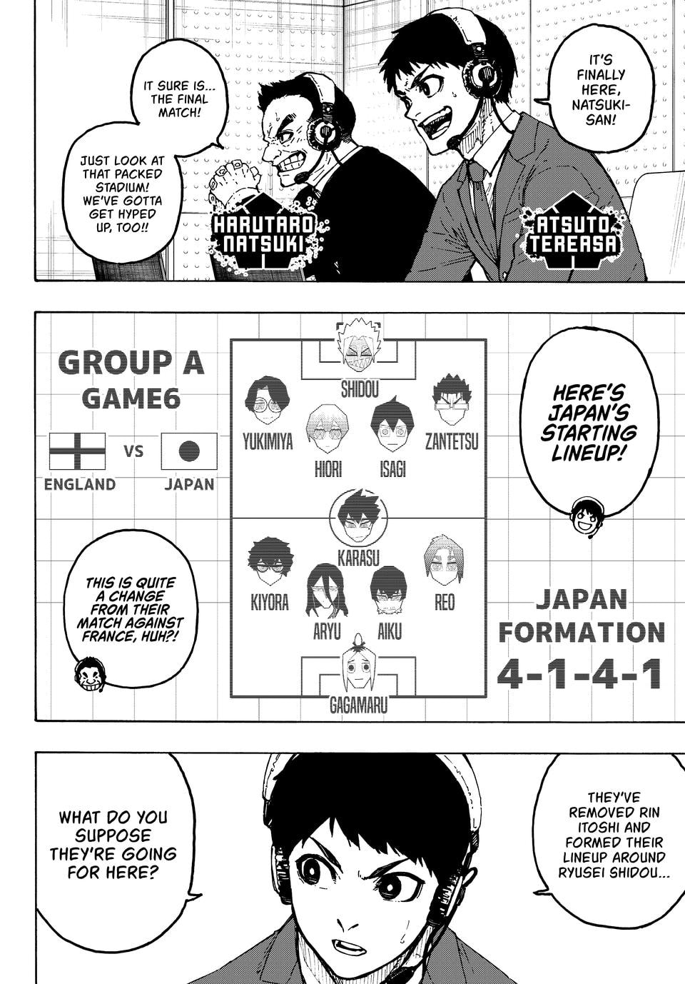 Blue Lock Chapter 354 page 3 - 