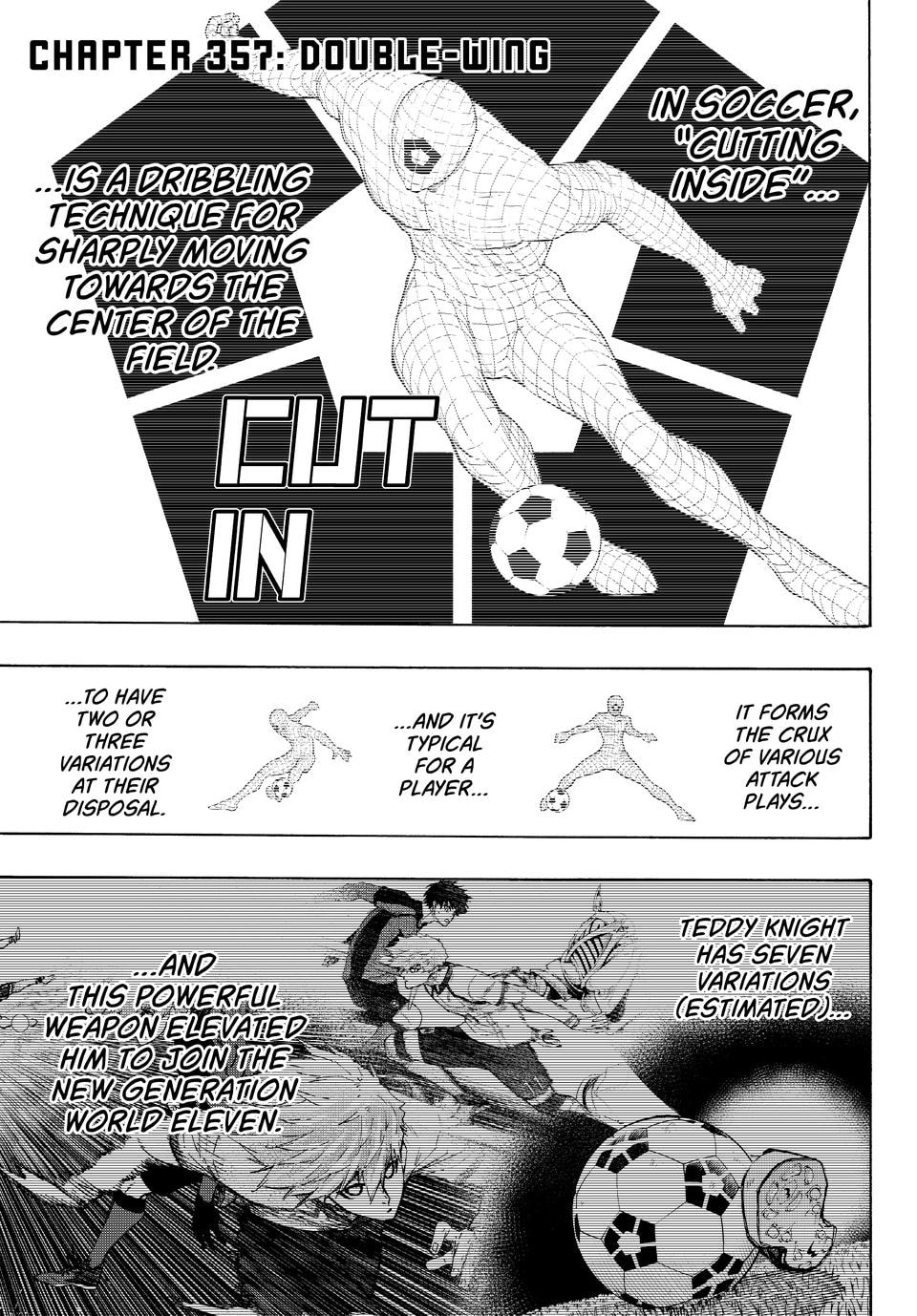 Blue Lock Chapter 357 page 1 - 