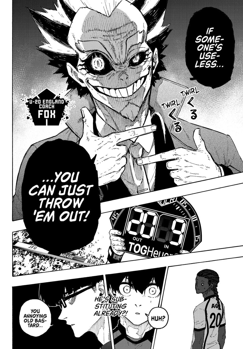 Blue Lock Chapter 358 page 18 - 