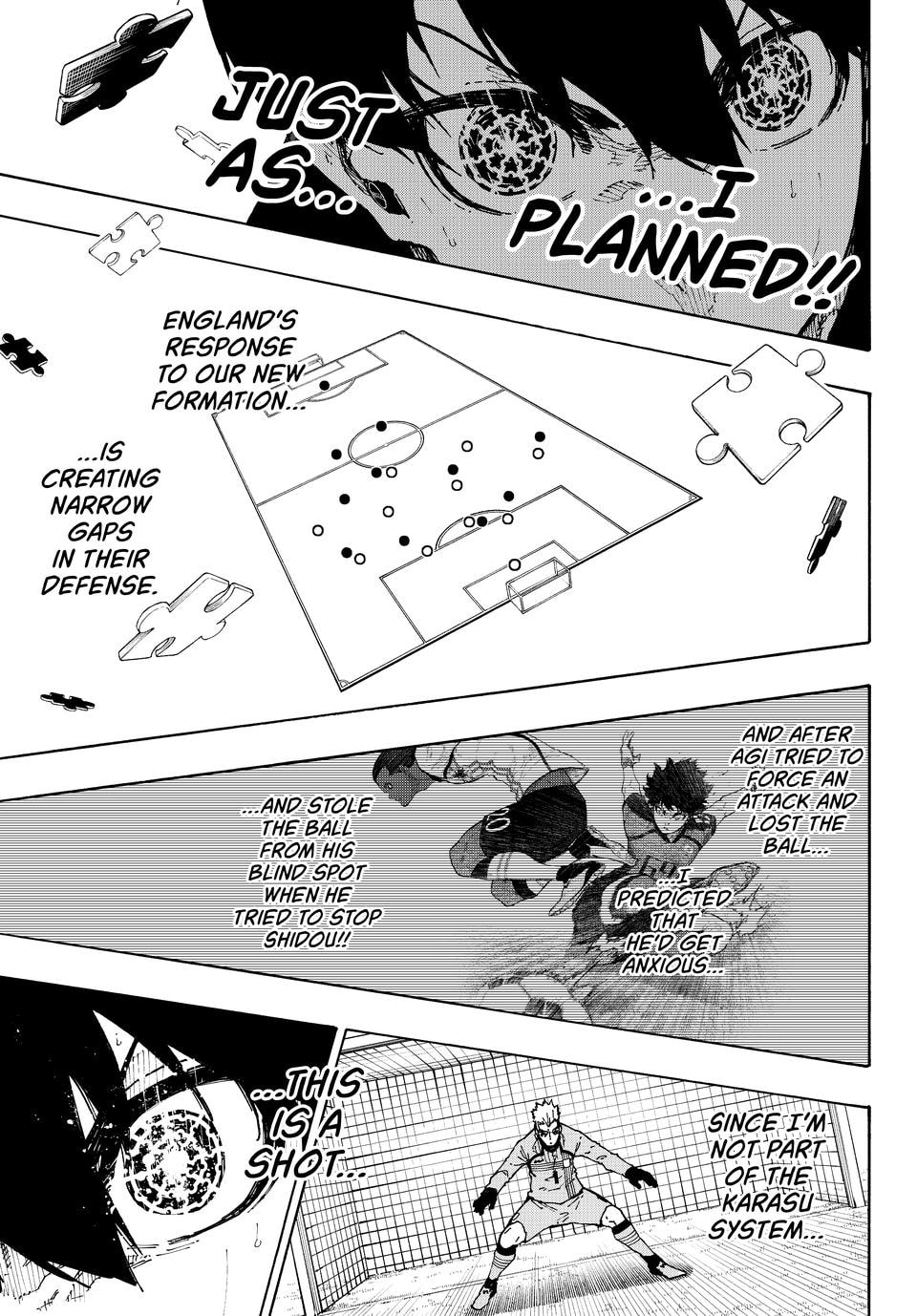 Blue Lock Chapter 358 page 9 - 