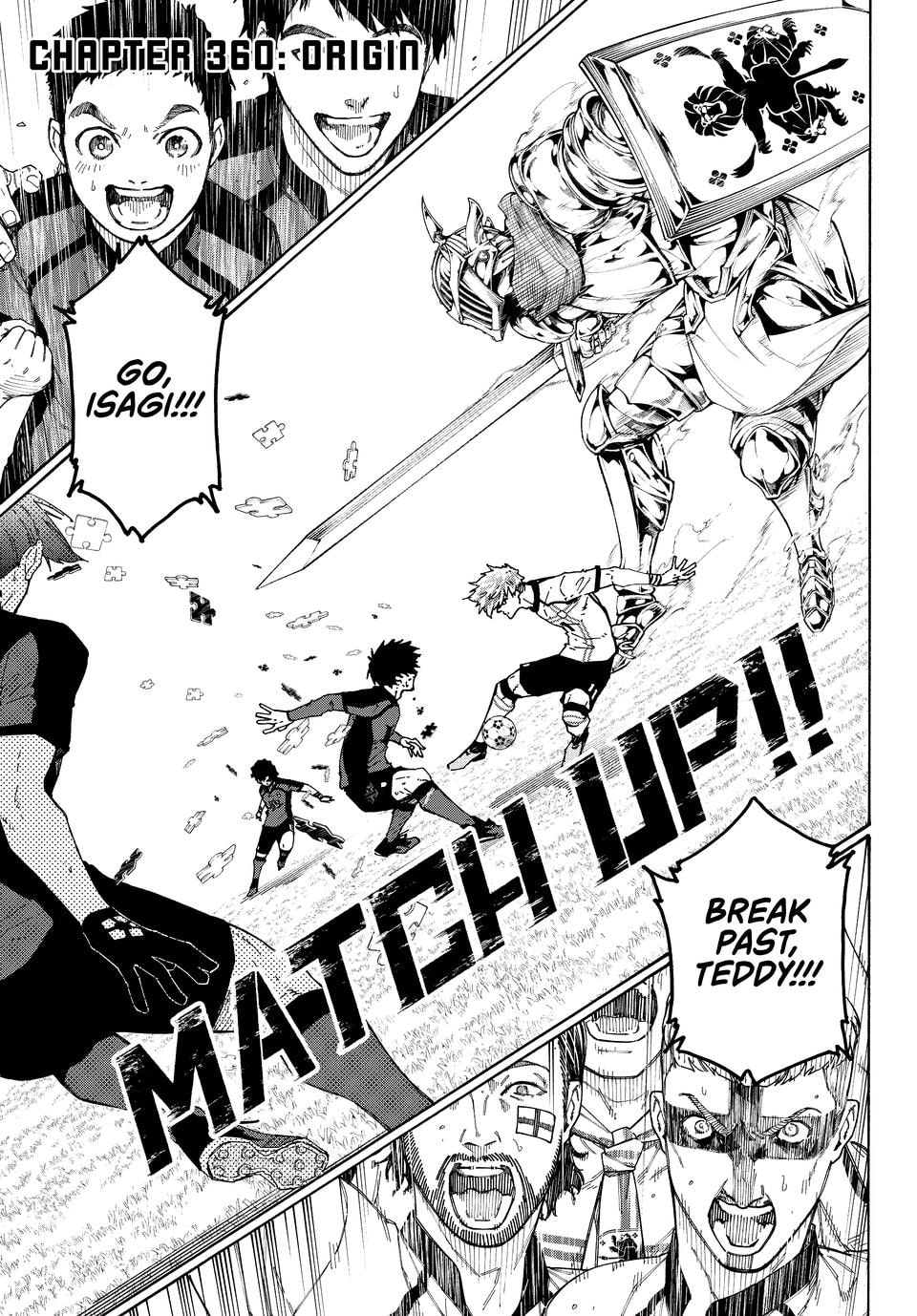 Blue Lock Chapter 360 page 1 - 