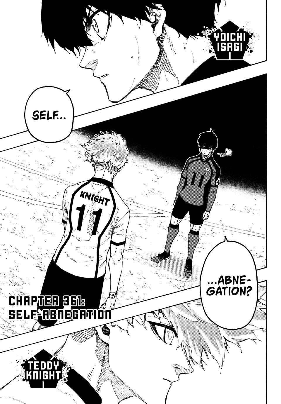 Blue Lock Chapter 361 page 1 - 