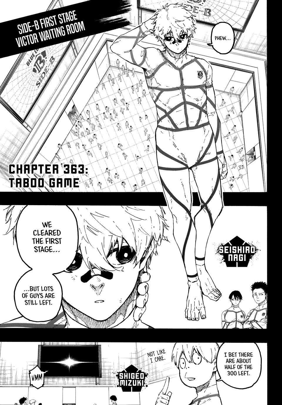 Blue Lock Chapter 363 page 1 - 
