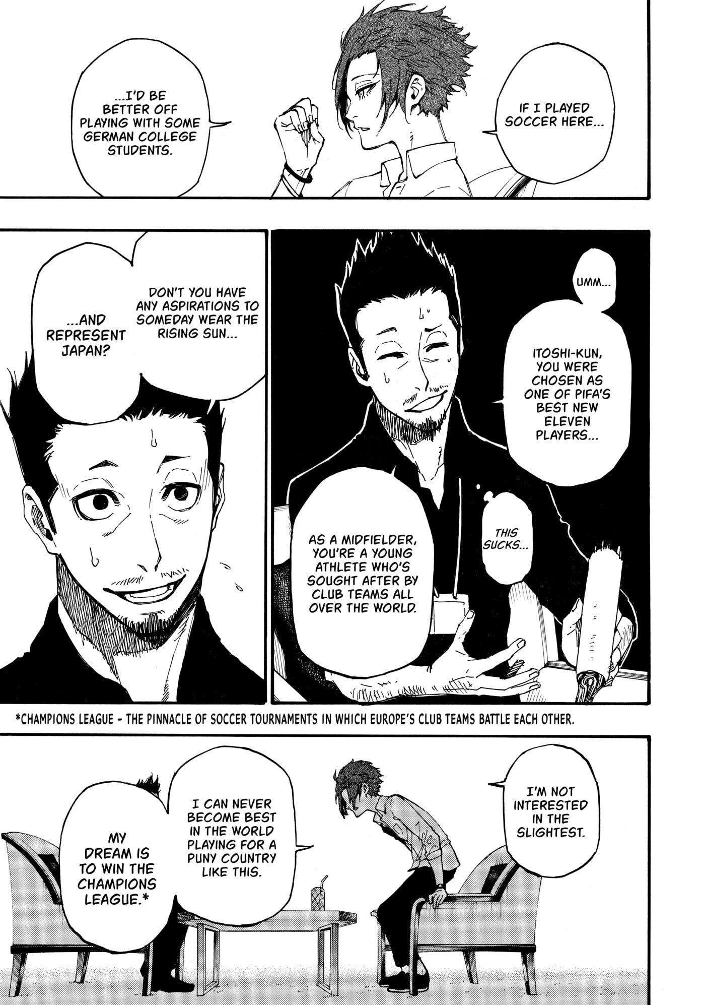 Blue Lock Chapter 4 page 3 - 