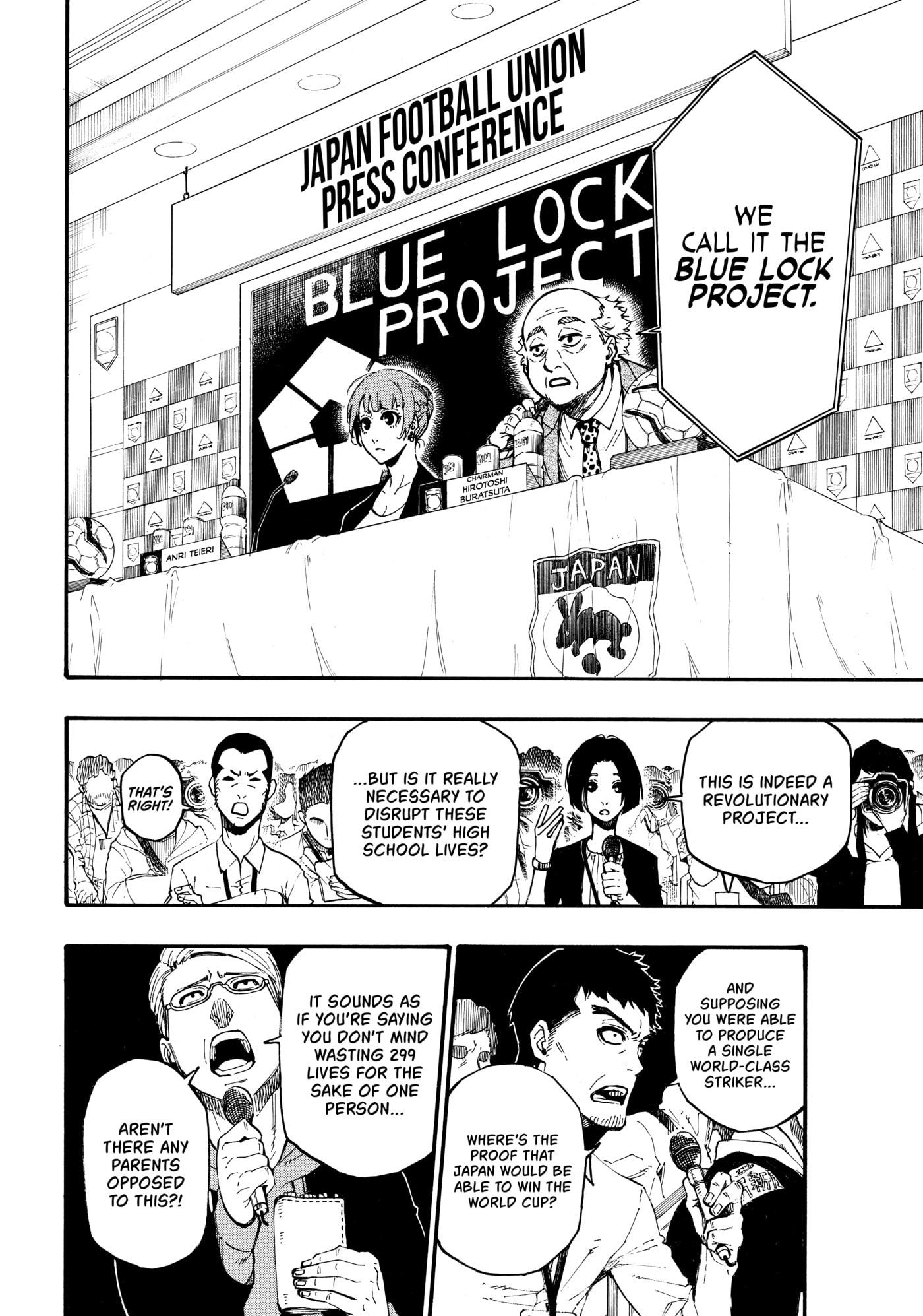 Blue Lock Chapter 4 page 6 - 